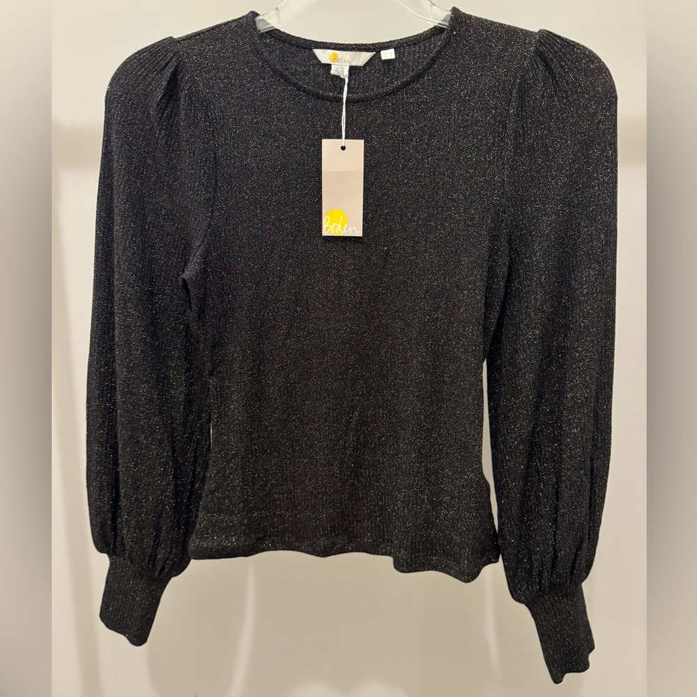 NWT Women’s Black Boden Blouse